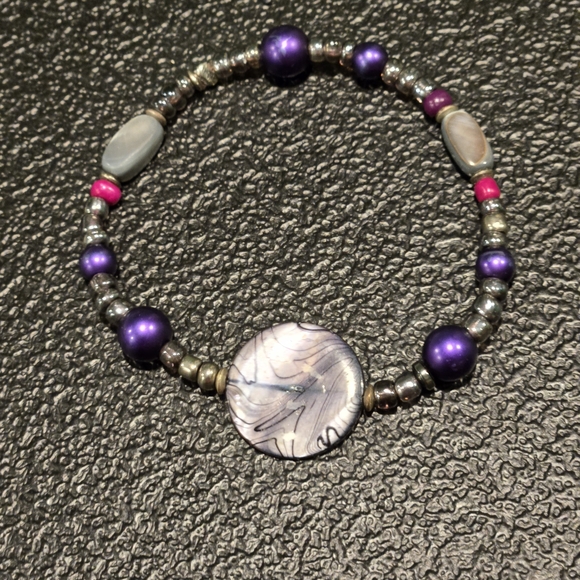 ⚠️Clearance Colorful Beaded Bracelet Trio - Picture 4 of 7